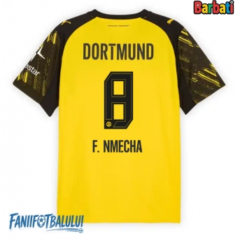 Borussia Dortmund Felix Nmecha #8 Tricou Fotbal Replică 2025-26 Barbati Acasa